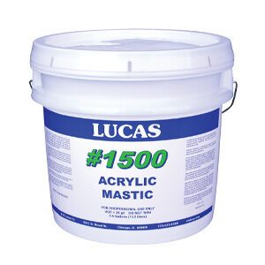 Lucas #1500 Elastomeric Acrylic Mastic