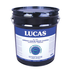 #724 ASPHALT LIQUID ROOF COATING — FIBRATED