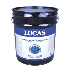 #724 ASPHALT LIQUID ROOF COATING — FIBRATED