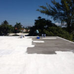 Lucas #6000 Universal Coating on Modified Bitumen